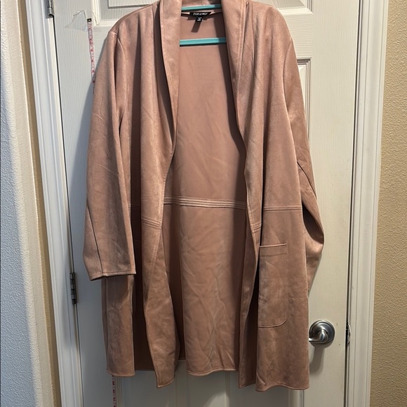 Roz & Ali Jackets & Blazers - Roz & Ali Pink Blazer Suit Jacket
